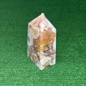 Flower Agate Crystal Tower